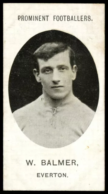 Taddy & Co - 'Prominent Footballers Everton (Imperial 1907)'  W. Balmer (Ever...