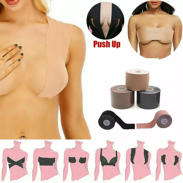 Seno Sollevamento Nastro Tetta Corpo Invisibile Appiccicoso Lingerie Push Lac -