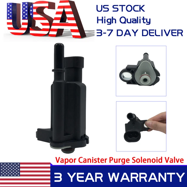 EVAP VAPOR CANISTER Purge Solenoid Valve For Cadillac Chevy Silverado