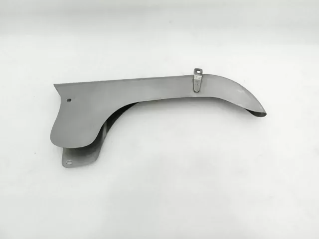 Norton 16H Posteriore Catena Protezione Cover Crudo Acciaio (Riproduzione)