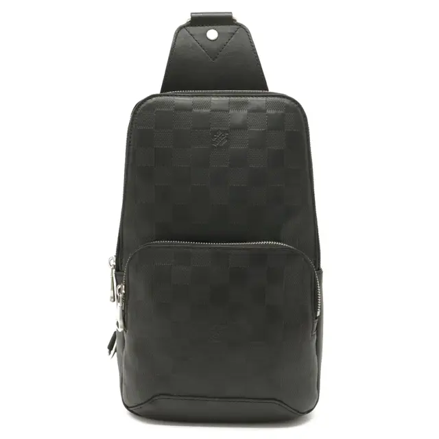 Louis Vuitton Damier Infini Onyx Avenue Sling Bag N41720 USED