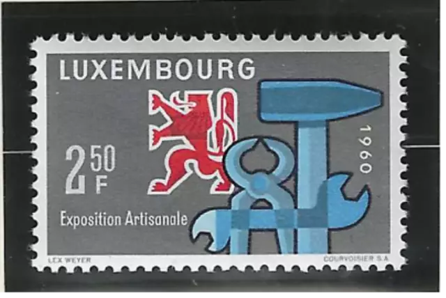 Luxembourg Stamp Scott #361, Mint Never Hinged