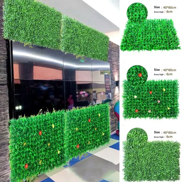 Decorazione parete soggiorno verde artistico erba pianta da prato quadrata con durata