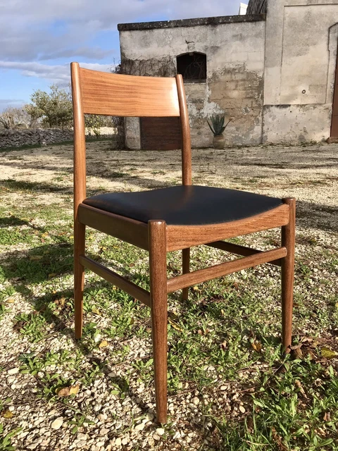 Anni ‘70 - Sedia Teak Di Mario Sabot /Manzano - Modernariato