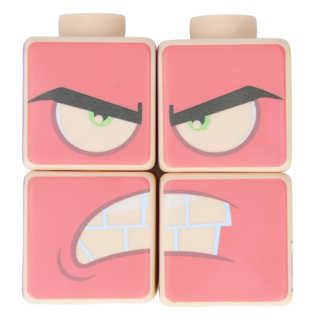 Soft Stackable Building Blocks Cute Pattern Puzzle Blocks PVC Hand-Eye 3