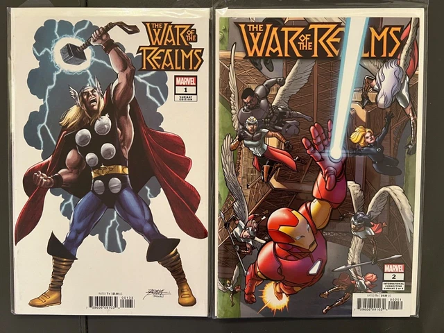 War of the Realms 1-6 Marvel Comics 2019 Complete Run 1 2 3 4 5 6
