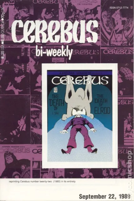 Cerebus Bi-Weekly #22 VF 1989 Stock Image