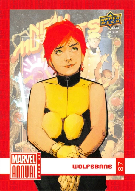 WOLFSBANE / Marvel Annual 2020-21 (UD 2022) BASE Trading Card #87