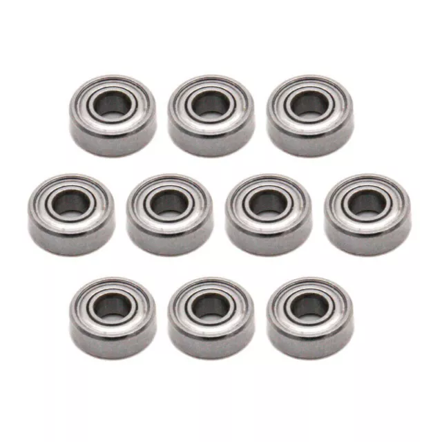 10pcs 2x6x2.5mm Portant En Acier Mini Groove Roulements À Billes Coulissant Roue