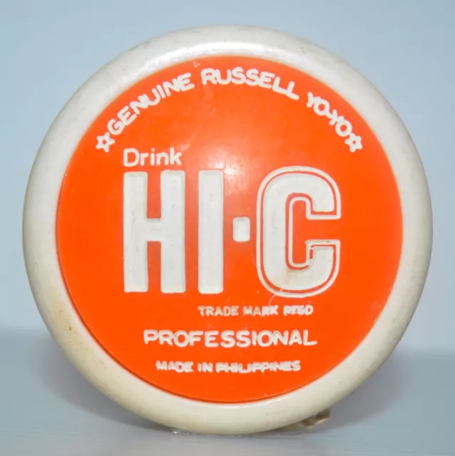 1970 Philippines HI-C Coca COKE Cola PROFESSIONAL Genuine RUSSELL Yo-Yo