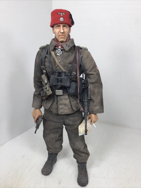 1/6 Dragon Custom Ww2 German 13Th Ss Croatian Div “Handschar” Capt P-38 Mp-40