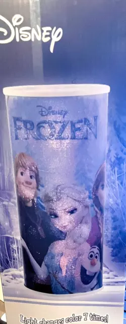 Disney Frozen Color Changing Cylindrical Night Light