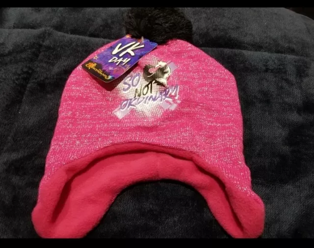 Girls descendants 3 winter hat