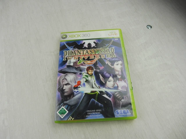 Jeu Xbox 360 Pal Fantasy Star Universe – Complet Et Testé