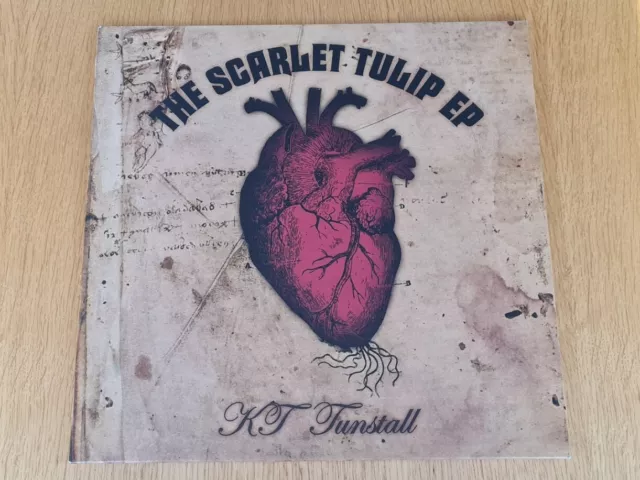 KT TUNSTALL - THE SCARLET TULIP EP (2011, 10" Vinyl) VG-/EX  ***SUPER RARE***