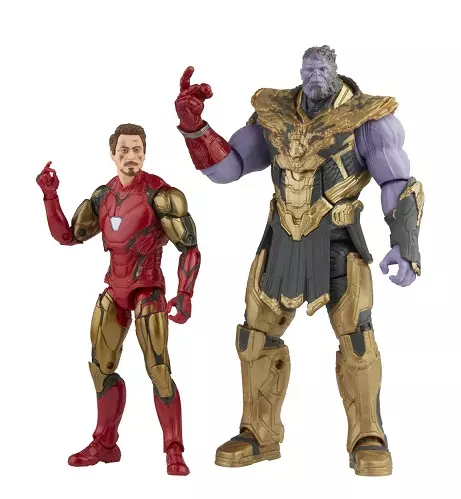 Iron Man Mark 85 and Thanos Set of 2 | Avengers: Endgame | Marvel Legends