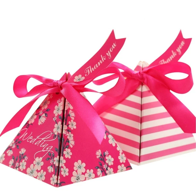 25 pz scatole di caramelle per la festa del bambino scatole di caramelle Rosy
