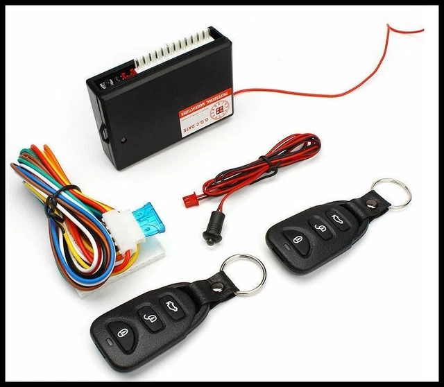 Car 2 Door Keyless Locking Kit Remote Central Vehicle Entry System DT Universal