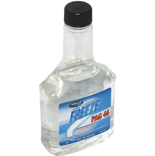 Johnsen PAG 46 A/C Compressor Refrigerant Oil R134a8oz | 01 Bottle