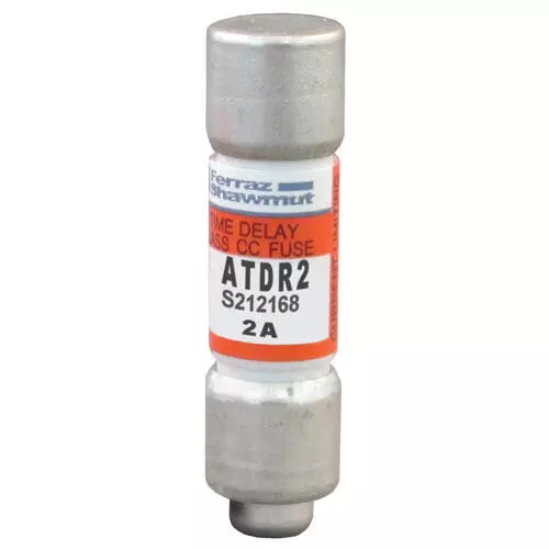 Mersen part ATDR2 Desc: 600V 2A CC TD FUSE (1EA)