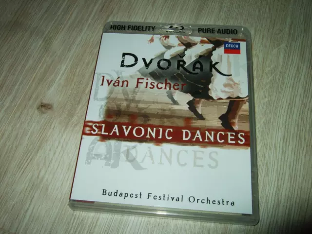 Fischer : Dvorak Slavonic Dances High Fideliy Blu-Ray Disc Pure Audio 2013 Decca