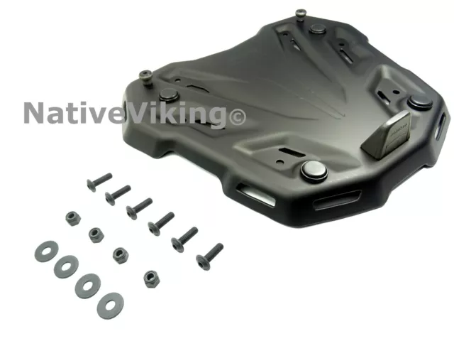 Givi M9B Black TREKKER Aluminium MONOKEY BASE PLATE for some FZ + SR rack rails