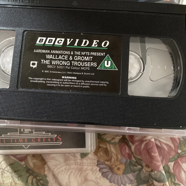 WALLACE AND GROMIT The Wrong Trousers (VHS/H, 1994) £2.00 PicClick UK