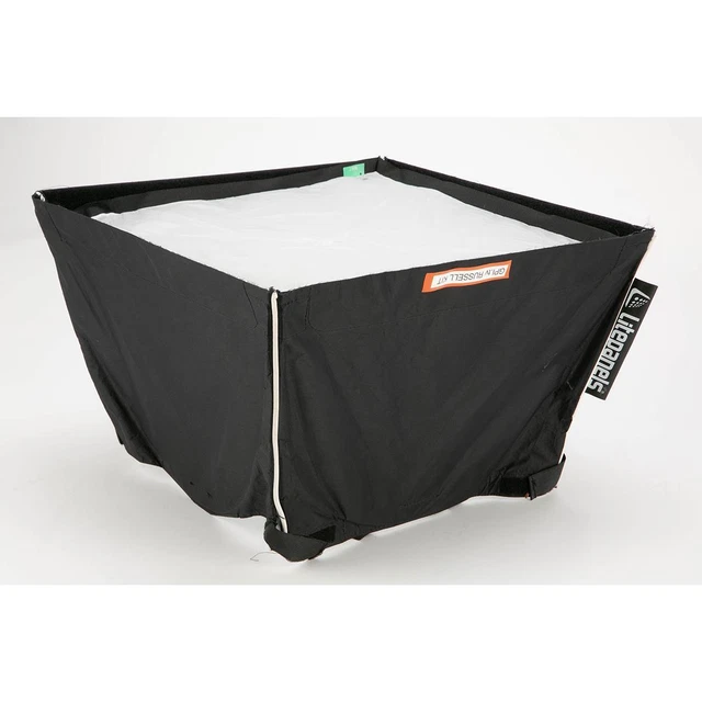 Litepanels Snapbag Softbox con deflector extraíble para panel LED Gemini 1x1