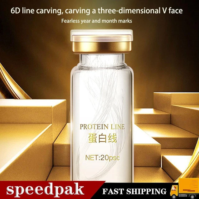 20 linee filo senza ago seta linea fibroina essenza trattamento viso nuovo S3