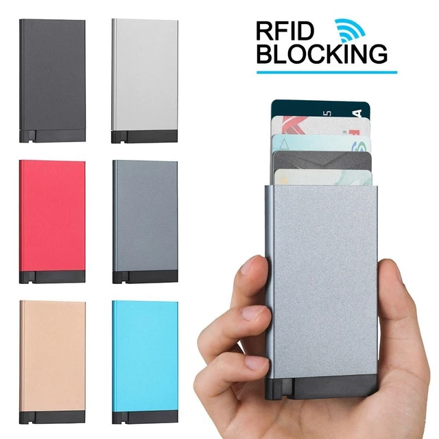 RFID Sleeve Debit/Credit Card Protector Contactless Blocking Wallet - Foto 3
