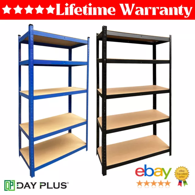 Heavy Duty 5 Tier Metal Commercial Storage Shelf Shelving Rack Adjustable-5 Size