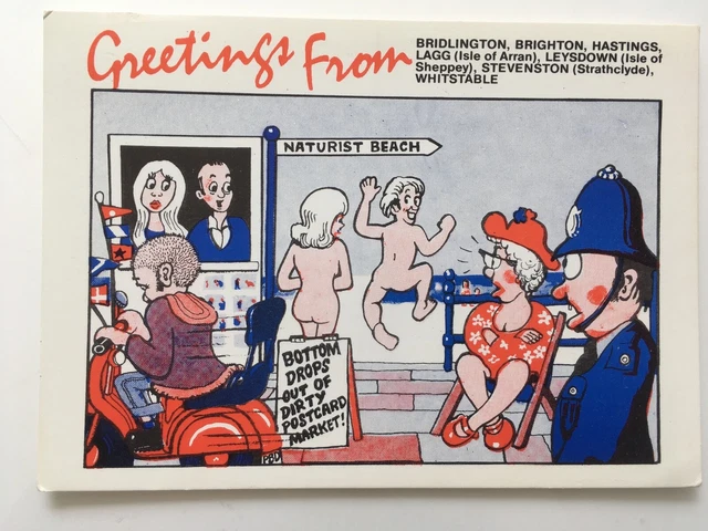 POSTCARD - BRITISH Naturism Beaches (1980) £2.06 - PicClick UK