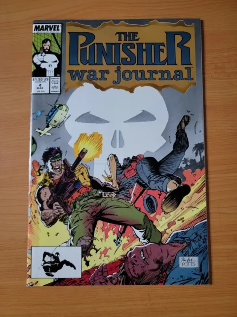 Punisher War Journal #4 Direct Market Edition ~ NEAR MINT NM ~ 1989 Marvel