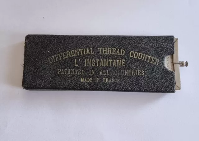 Differential Thread Counter  in etui  Frankreich   sehr guter Zustand  anschauen