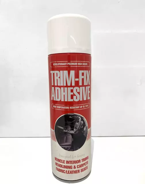 Trim-Fix 3x 500ml Hochtemperatur Klebstoff Spray für Van Futter 2