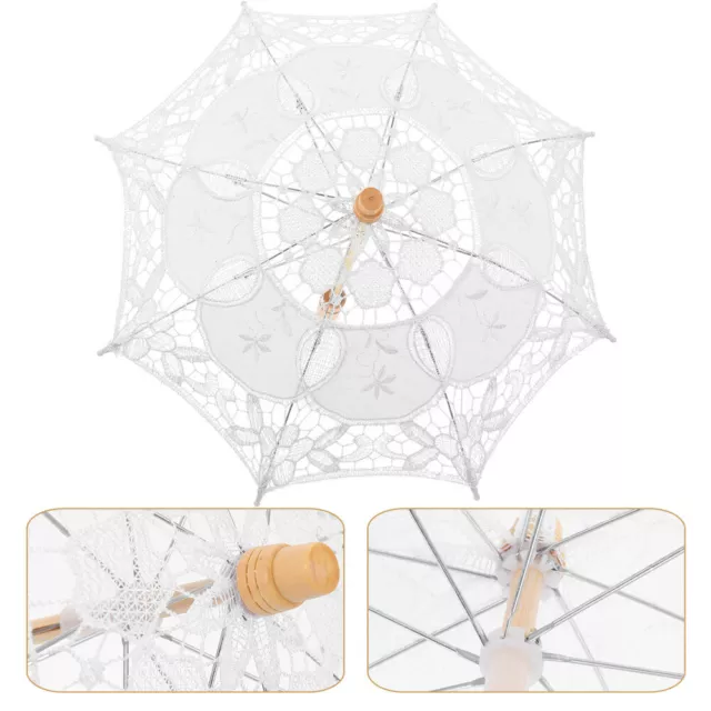 Wedding Umbrella Decorations for Ceremony Lace Parasol Miss