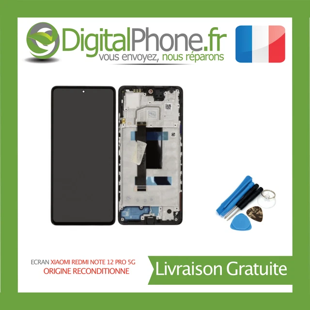 Écran Complet De Remplacement Pour Xiaomi Redmi Note 10 5G - Noir - Occasion Fonctionnel