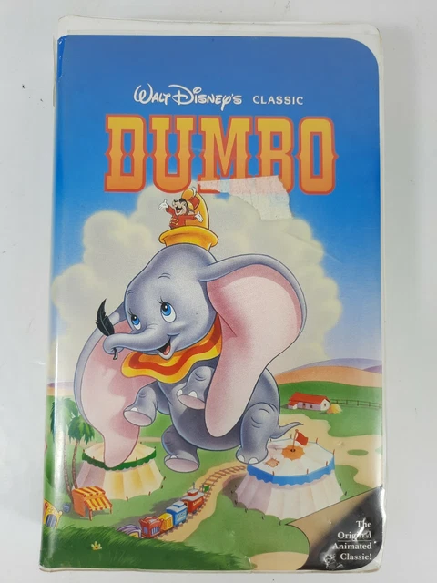 WALT DISNEY “DUMBO” Black Diamond Classics VHS Spring 1994 # 024 £2.07 ...