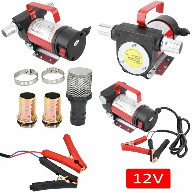 Hanmorfarbi Elektrische Dieselpumpe 45L/min - Mit Zählwerk & Ölpistole 220V