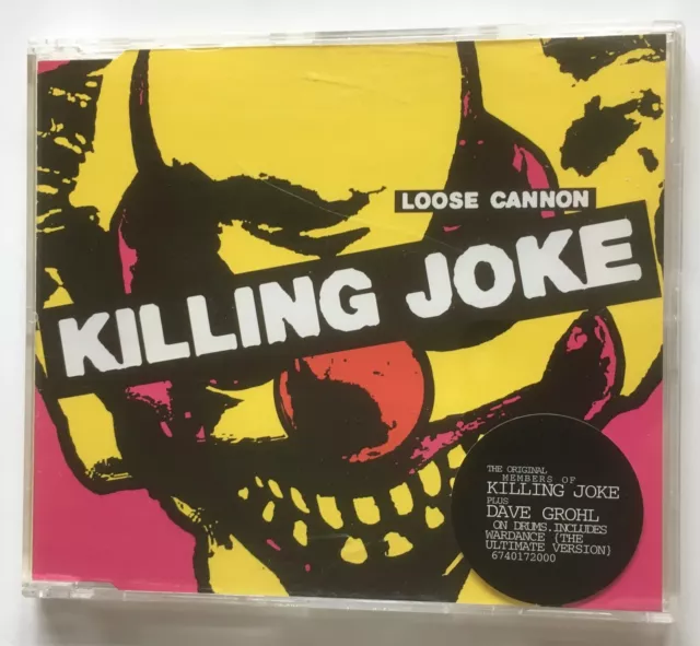 KILLING JOKE Loose Cannon CD EP Zuma 2003 Wardance Dave Grohl Foo Fighters