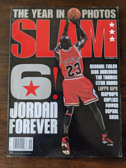 SLAM Magazine 50th ANNIVERSARY Issue Michael Jordan Cover 1 of 3 Rare MAGIC  BIRD