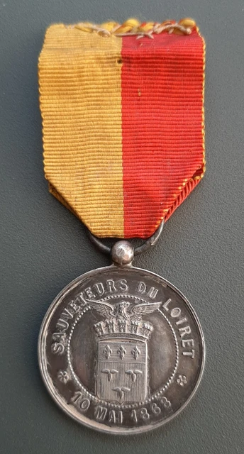 Médaille Chevalier Sauveteur Des Alpes-Maritimes (158-48/P21) - Occasion Historique