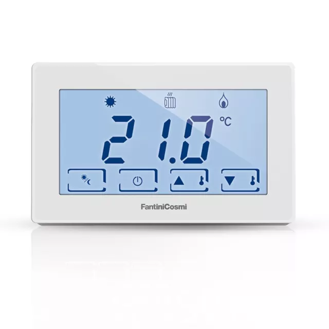Fantini Cosmi CH120-230V Thermostat Ambiante à Écran Tactile La 230V-50Hz