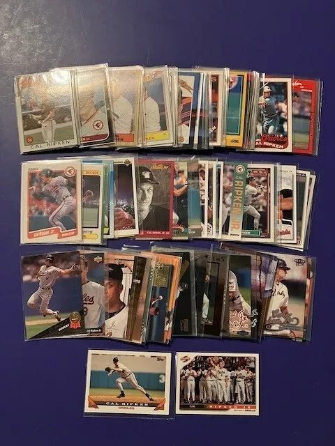 Cal Ripken Jr.  Baseball Card Lot--50 Different Cards All Major Brands