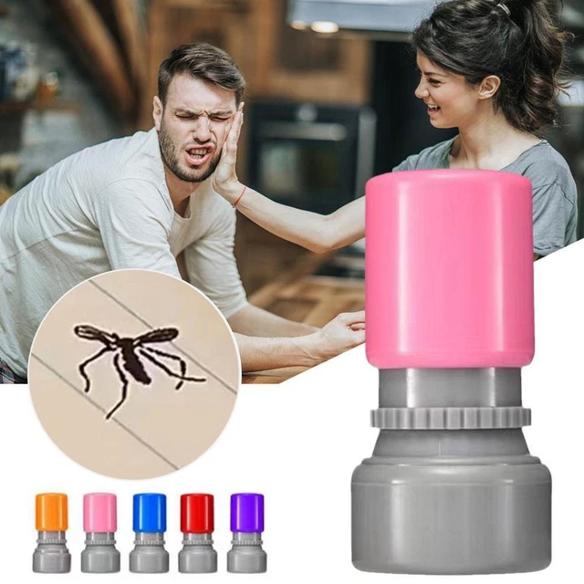 Nueva herramienta de entretenimiento para estampillas de tinta de mosquitos para jugar bromas y chistes