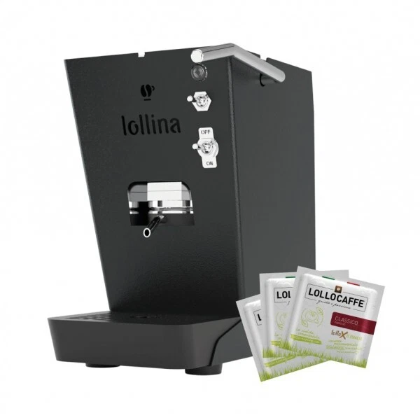 Macchina da Caffè Lollina + 40 Cialde Lollo Caffè Miscela