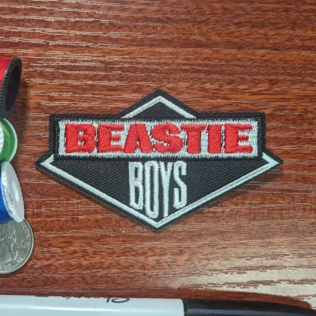 The Beastie Boys Patch 80s Rap Hip Hop Punk Music Embroidered Iron On 2x3"