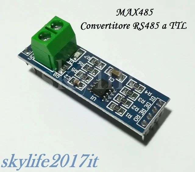Rs-485 Ttl Fafeicy 5PCS MAX485 - Modulo Convertitore TTL A RS-485 Per Progetti Elettronici Convertitore TTL RS-485 - Foto 4