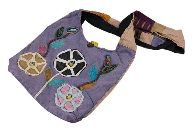 Sac Besace Bandoulière Hippie Baba Cool Ethnique - Fabriqué Au Népal - NEUF