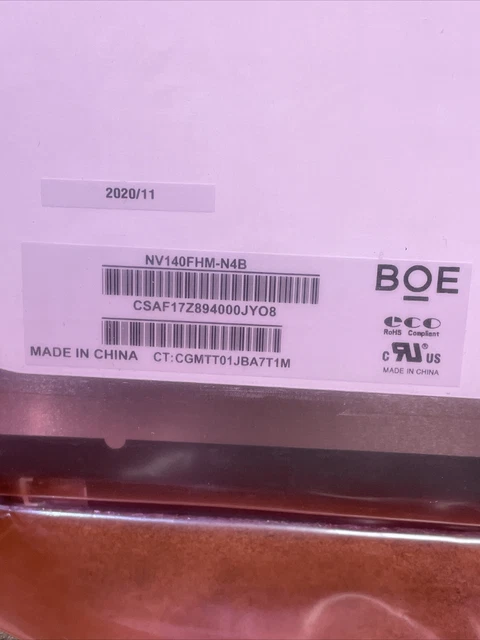 HP Compaq L14383-001 14,0" FHD Laptop Display Bildschirm Panel KEINE IPS 2